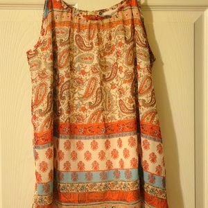 Paisley tank top